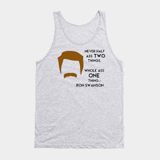 Ron Swanson quotes Tank Top